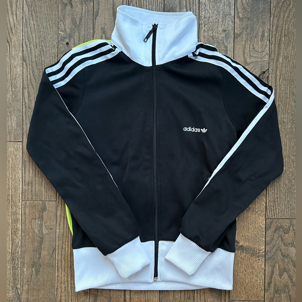 Rare Vintage Adidas 90s Zip Zipper Track Jacket Sz M